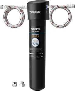 Waterdrop 15UA Under Sink Water Filter System, 19000 Gallons, Reduces Lead, Chlorine, Bad