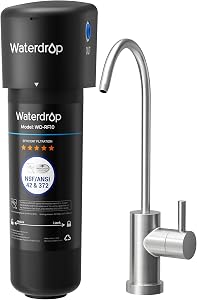 Waterdrop 10UB Under Sink Water Filter System, Reduces PFAS, PFOA/PFOS, Lead, Chlorine, Ba