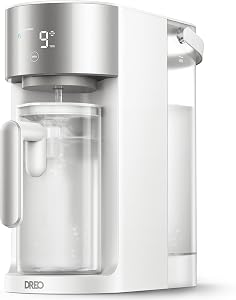 DREO Reverse Osmosis Water Filter Countertop, RO Filtration System, 3:1 Pure to Drain, TDS